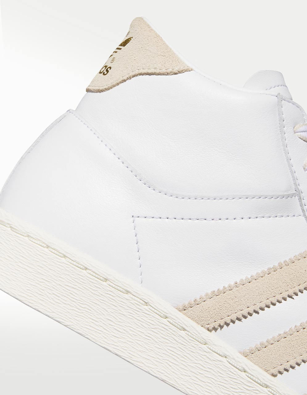 Tenis Adidas Jabbar Hi Blanco - Mujer — imagen 4