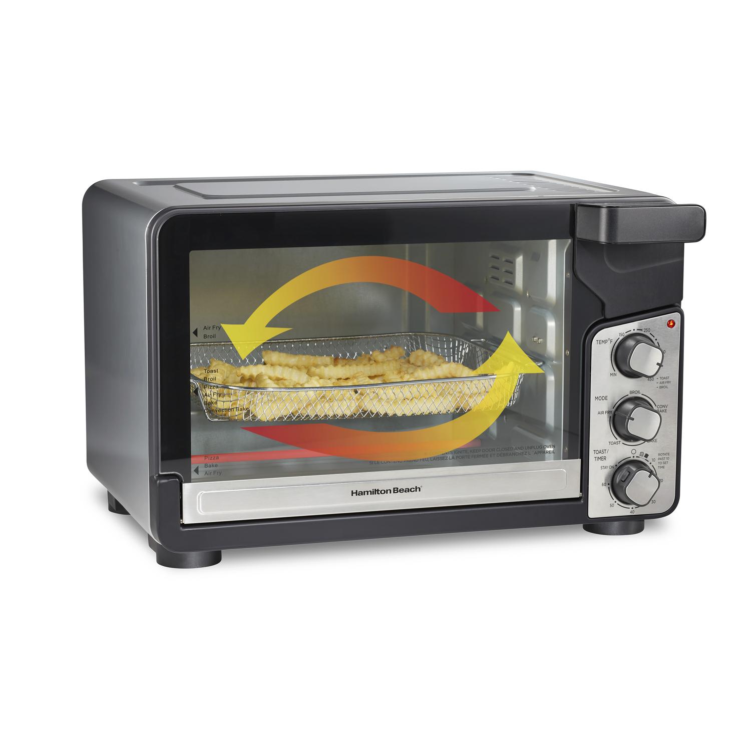 HORNO TOSTADOR FREIDORA AIRE HAMILTON BEACH 31460 SURE-CRISPEASY — imagen 5