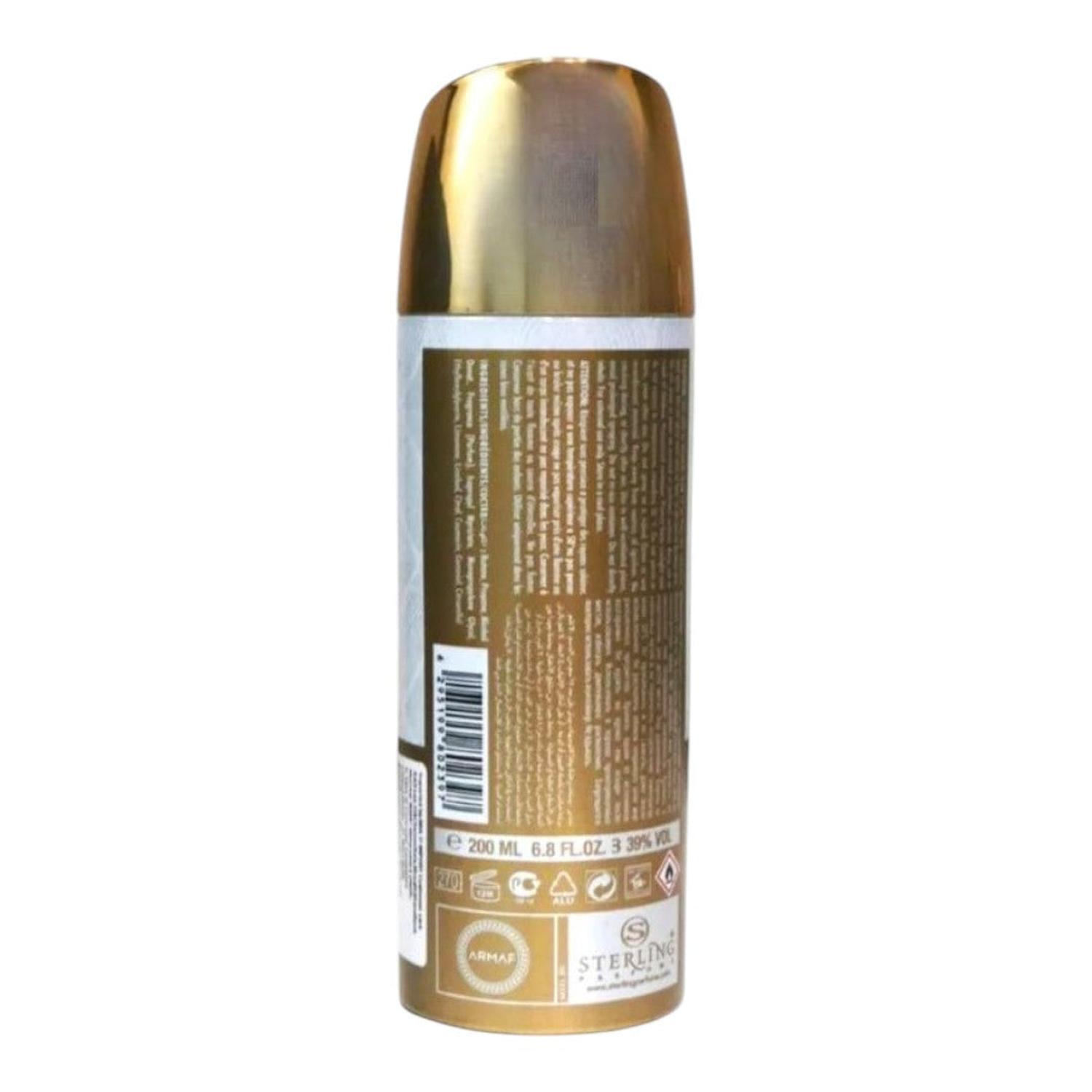 ARMAF CLUB DE NUIT MILESTONE BODY SPRAY 200 ML — imagen 2