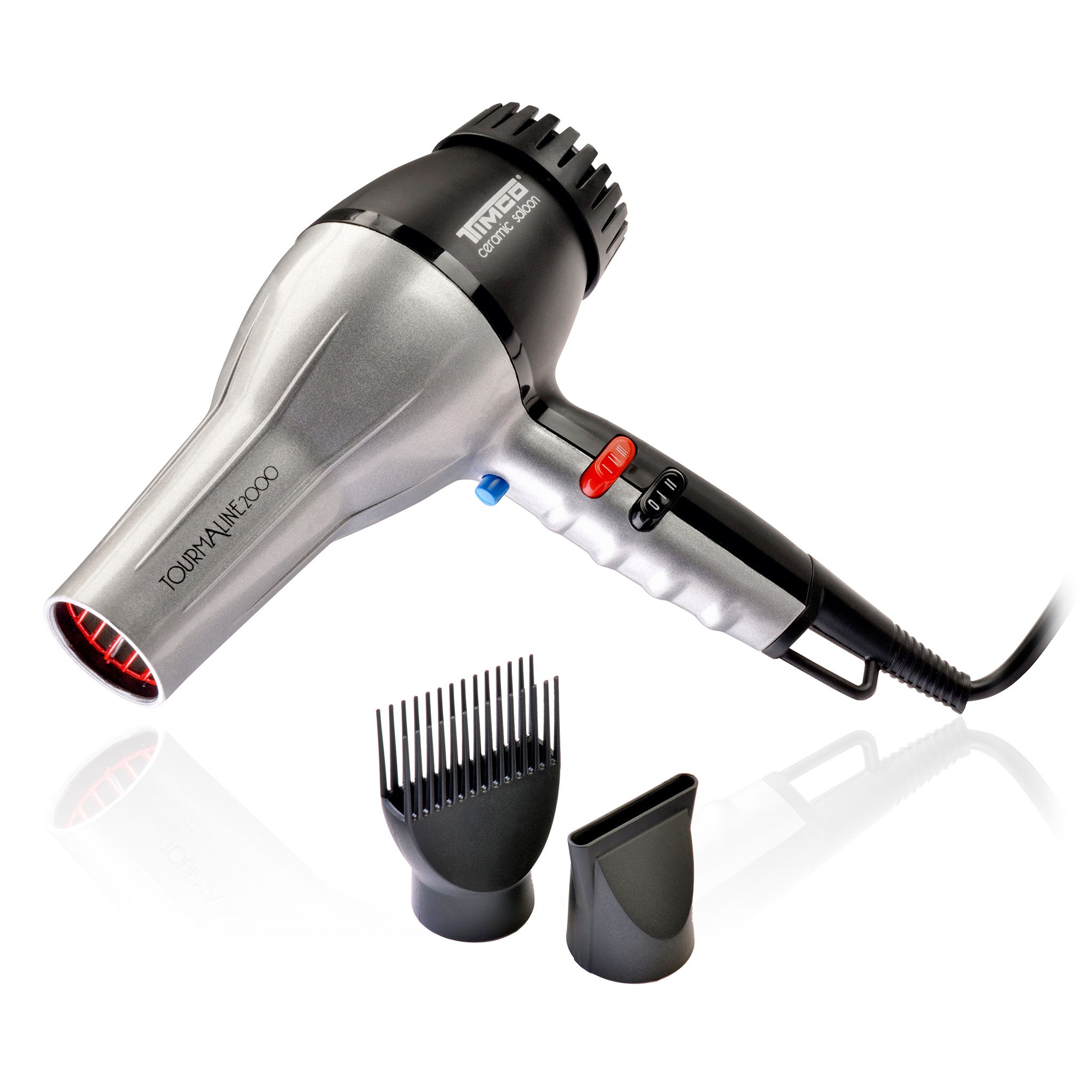Secadora de Cabello Profesional Tourmaline con 2 Boquillas Timco TCS-2000 — imagen 8