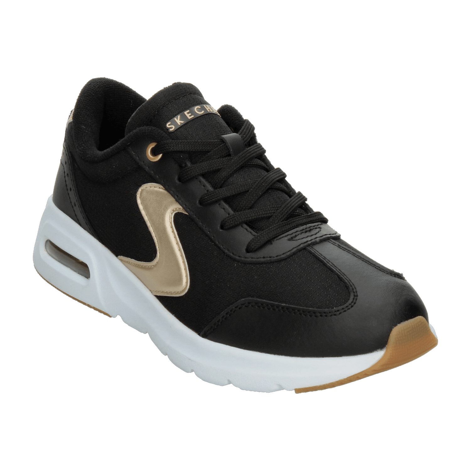 Tenis Dama Skechers Negro Casual Mujer — imagen 5