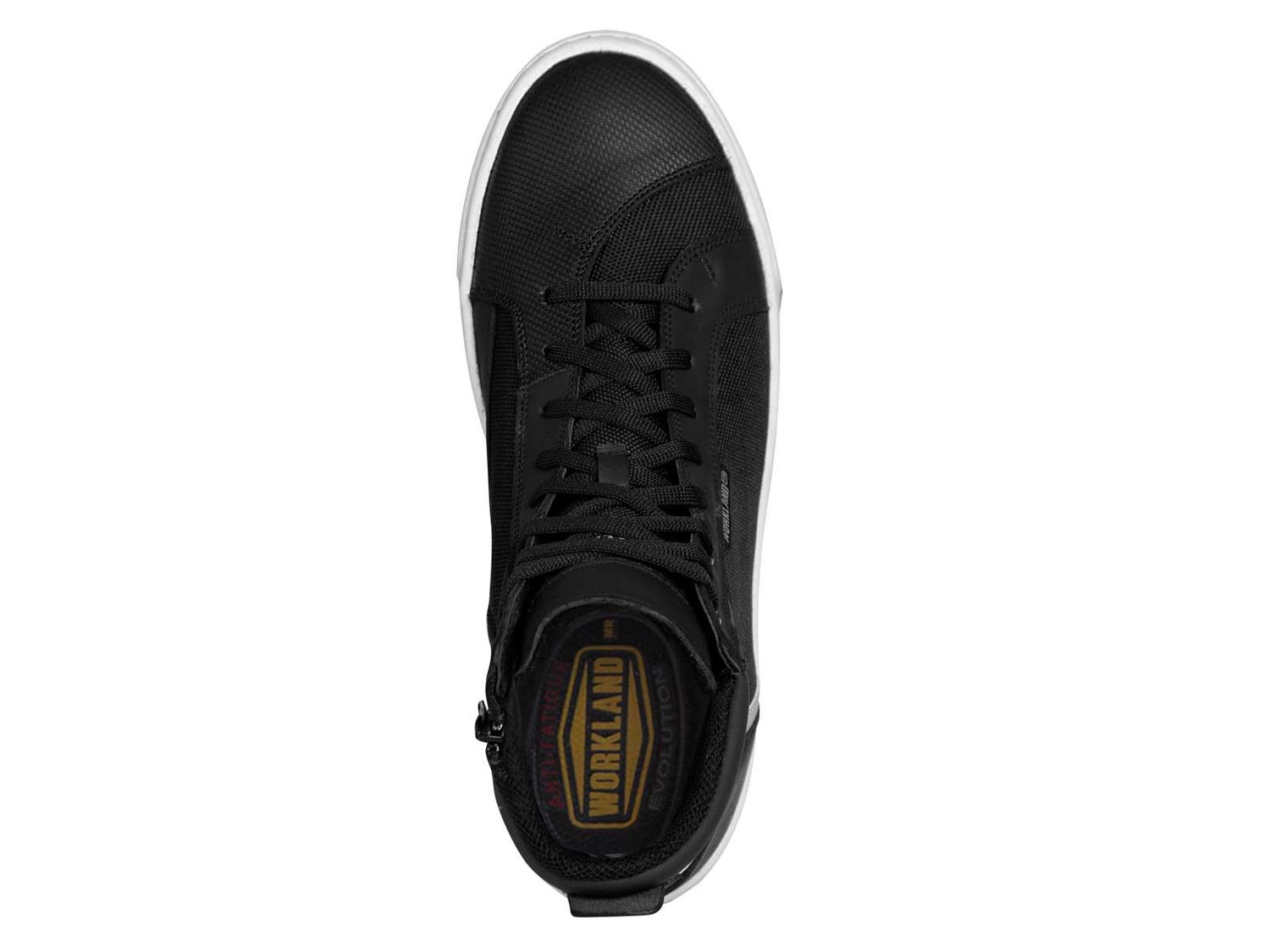 Botin tenis hombre motociclista biker bota WKL 80201 Negro — imagen 7