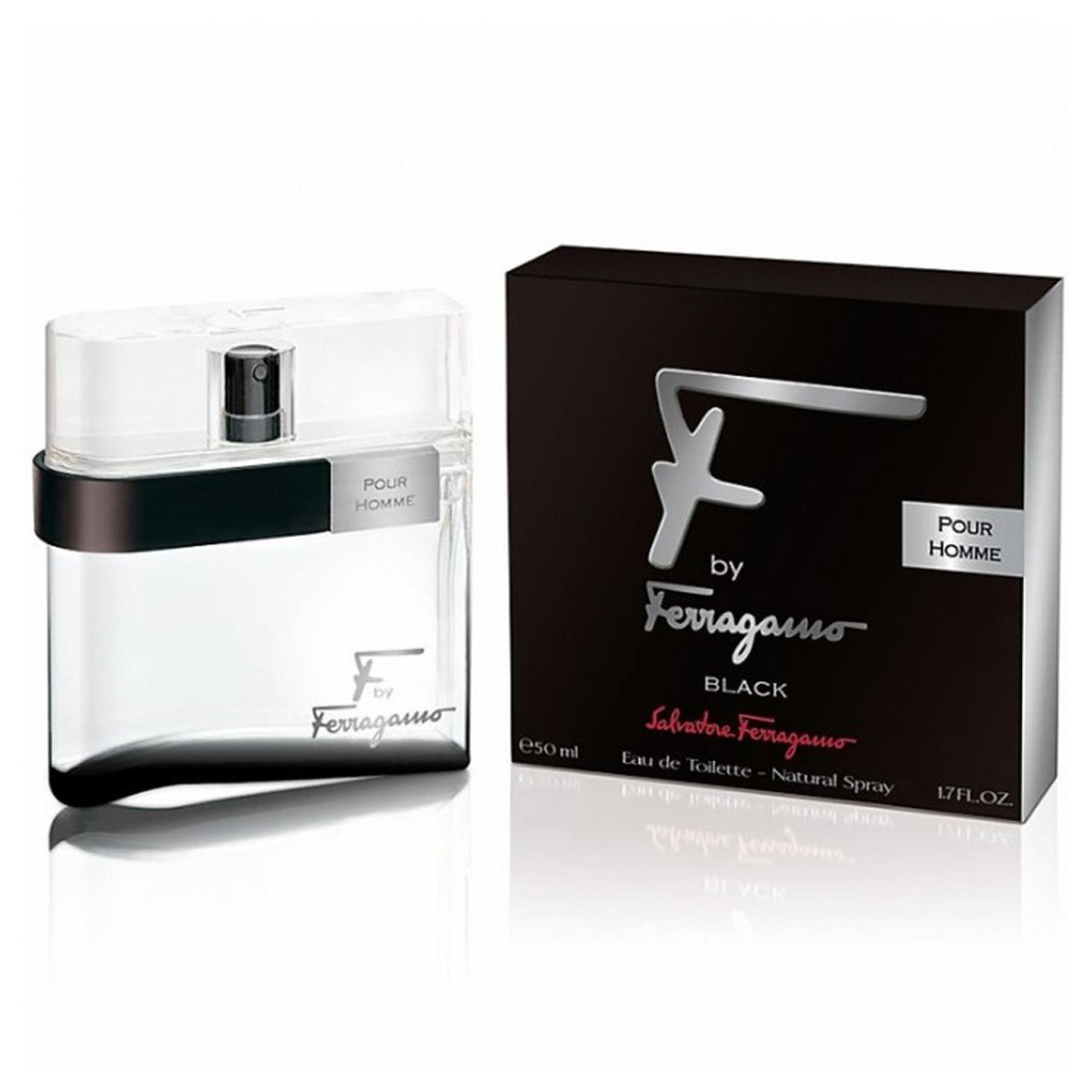 SALVATORE FERRAGAMO F BLACK POUR HOMME EDT 100 ML — imagen 3