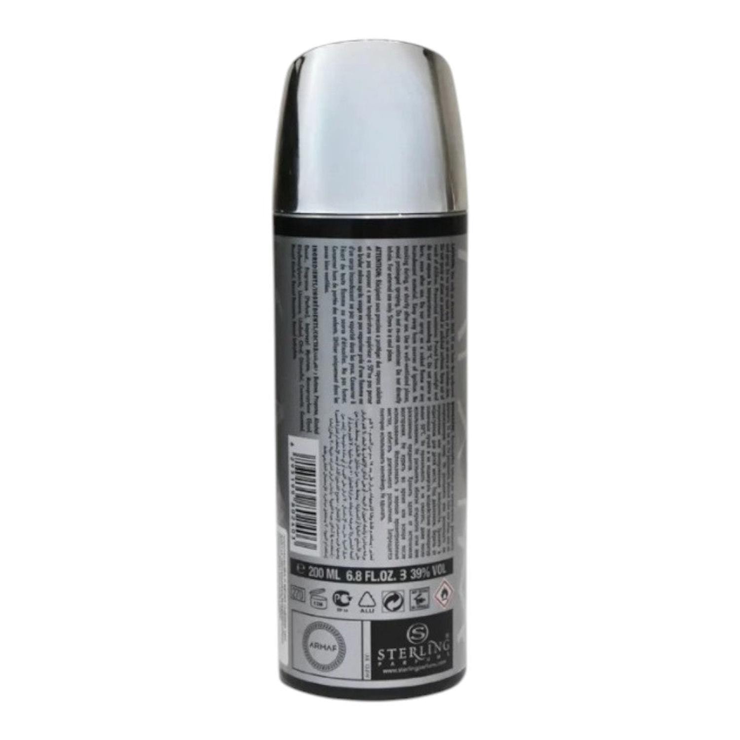ARMAF CLUB DE NUIT SILLAGE BODY SPRAY 200 ML — imagen 2