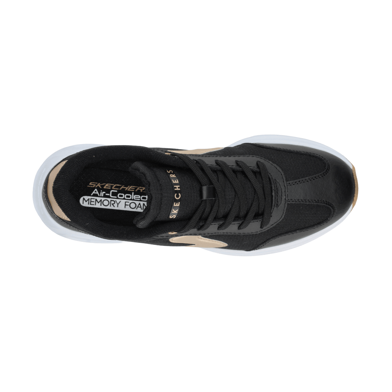 Tenis Dama Skechers Negro Casual Mujer — imagen 9