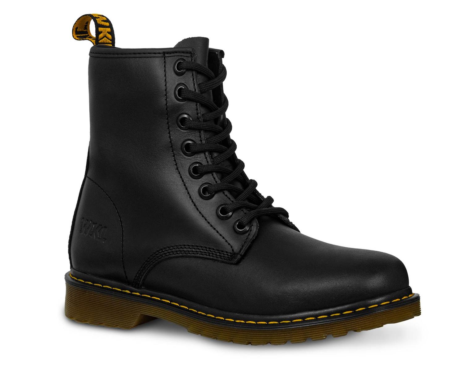 Bota hombre botín casual de piel Workland 71300 Napa Negro — imagen 1