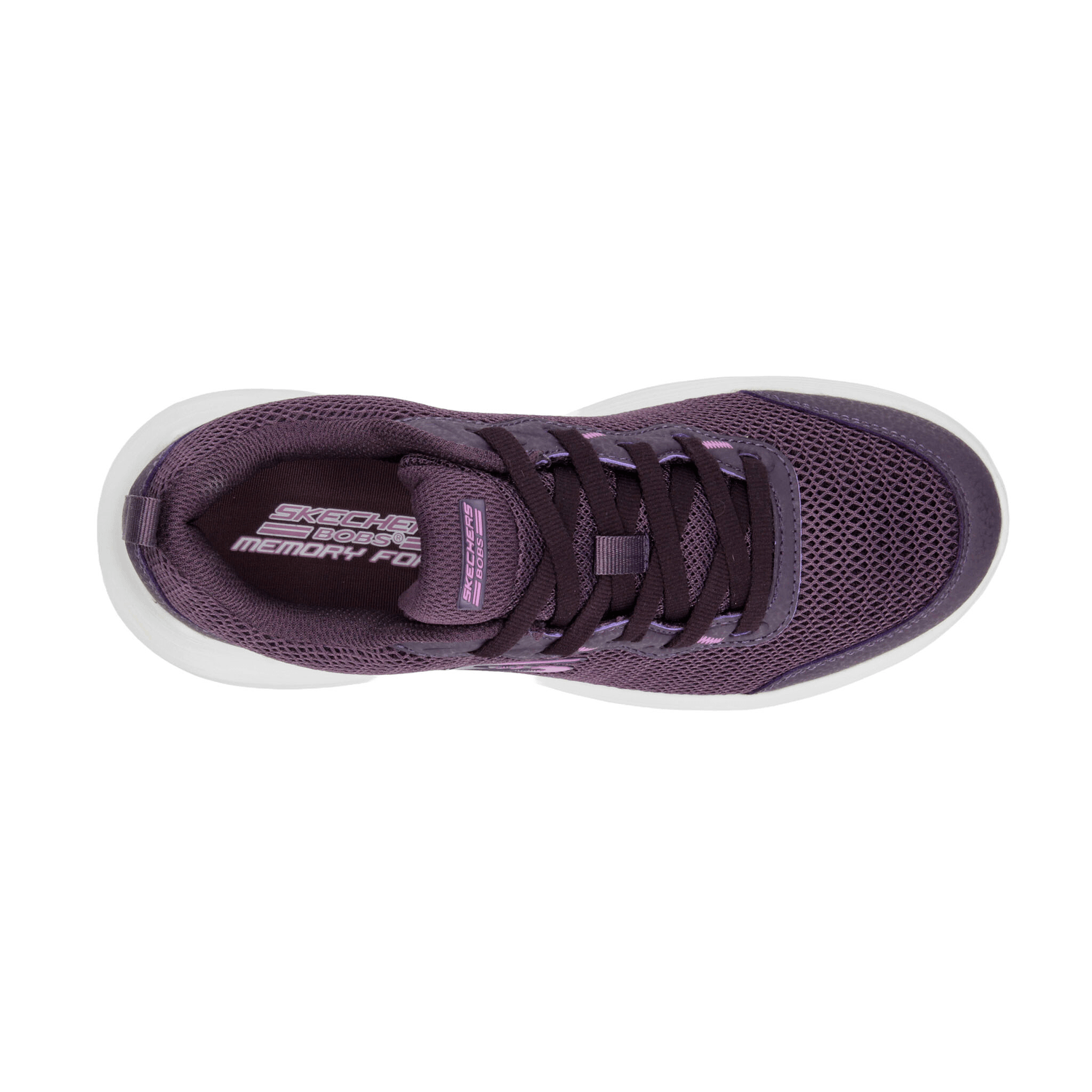 Tenis Dama Skechers Purpura Casual Mujer — imagen 9