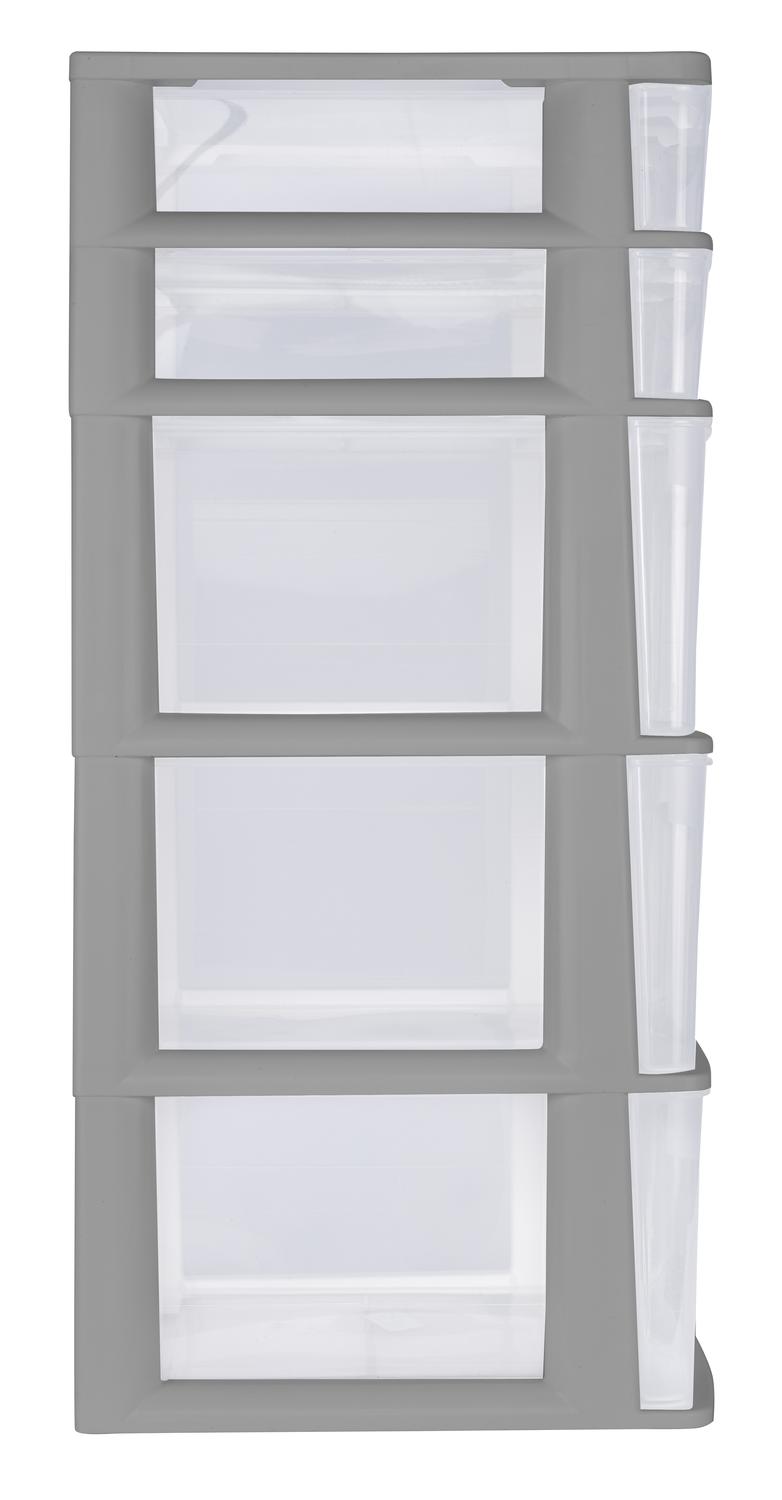 Caja Plástico Organizadora Cajonera 4 Cajones 8488 83X39X35cm — imagen 2