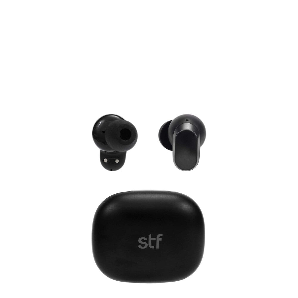 Audifonos Inalambricos Tws Cherry STF 36hrs Uso ENC Protección IPX4 Negro — imagen 2