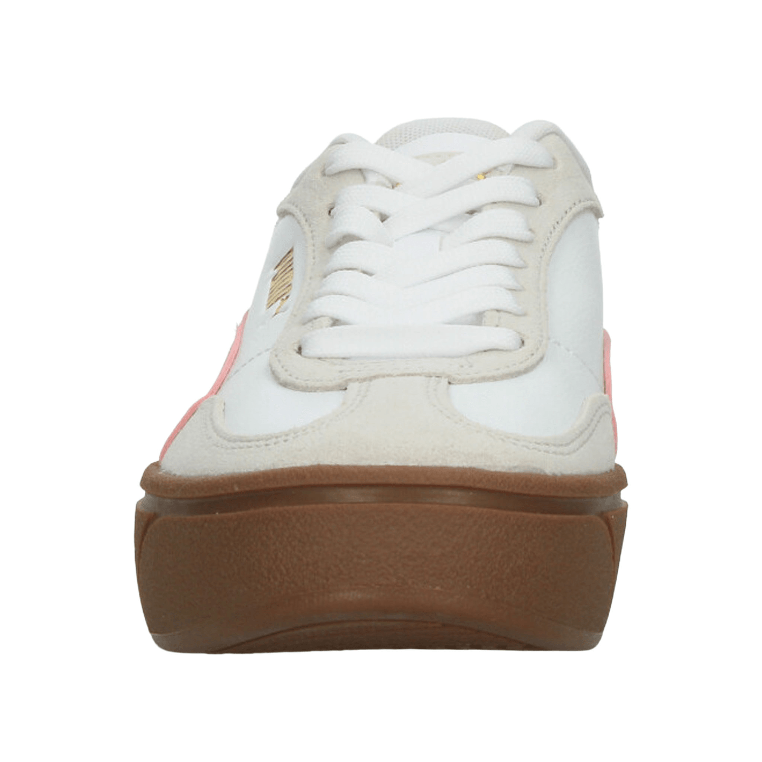 Tenis Puma Club II Dama Casual Plataforma Blanco Rosa Mujer — imagen 7