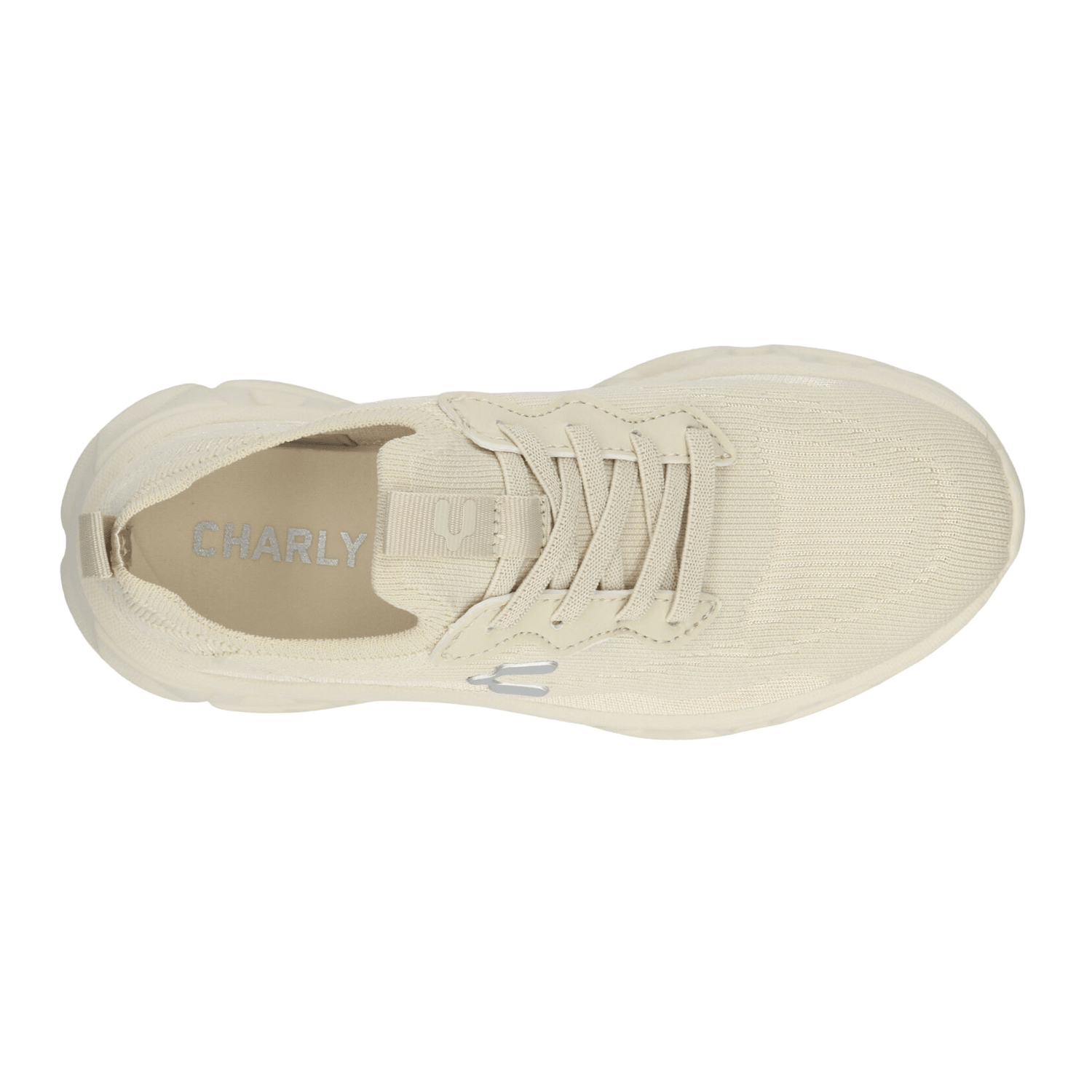 Tenis Dama Charly Beige Deportivo Mujer — imagen 9