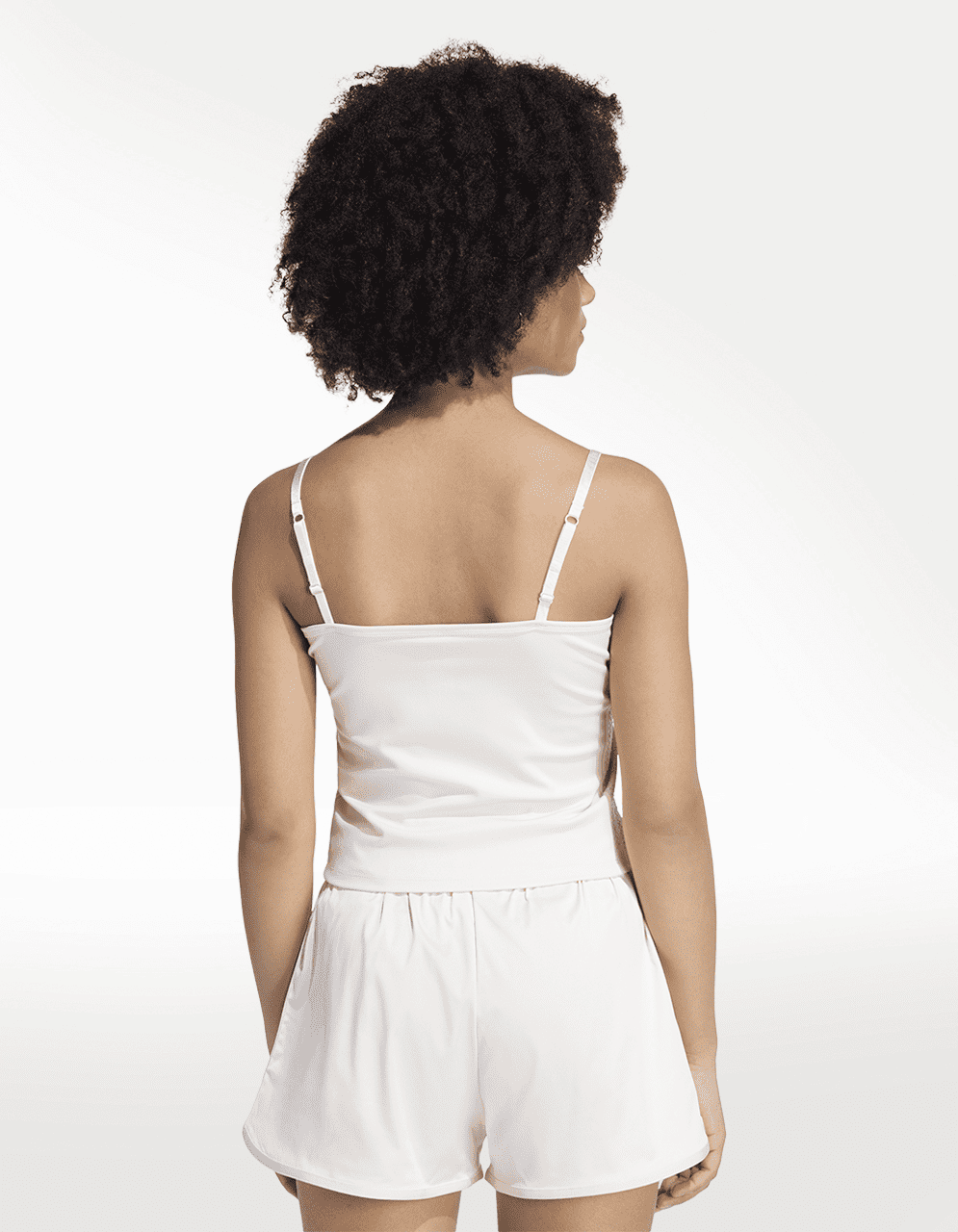 Top Adidas Pearl Tube Blanco - Mujer — imagen 5