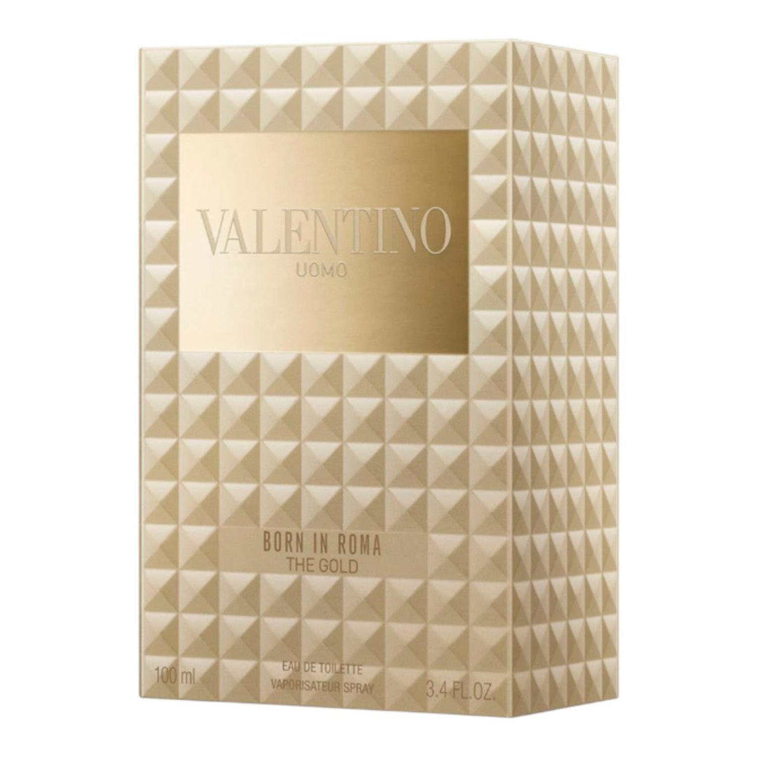VALENTINO UOMO BORN IN ROMA THE GOLD EDT 100 ML — imagen 2