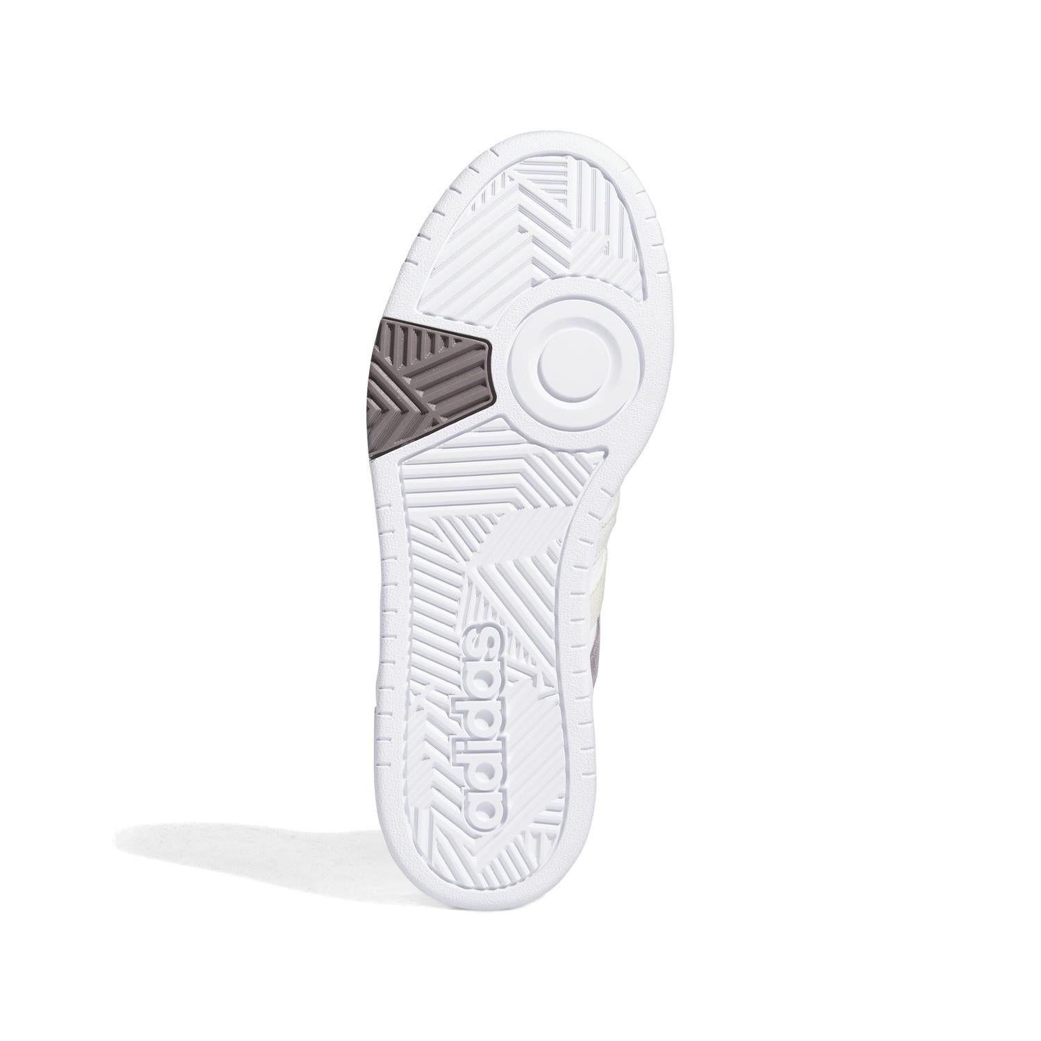 Tenis Hombre Adidas Hoop 3.0 Mid Blanco Casual Caballero — imagen 9