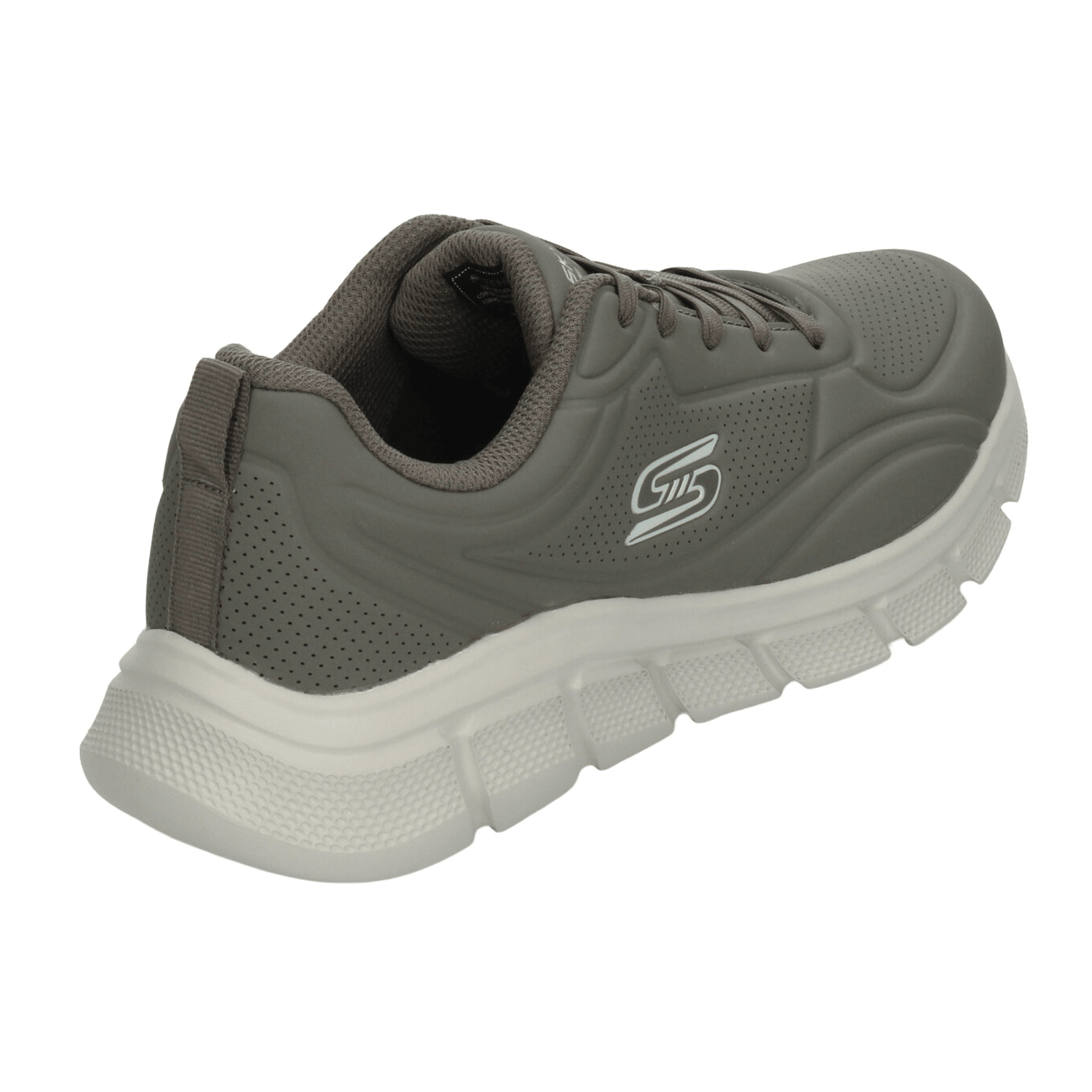 Tenis Skechers Bobs B Flex Hombre Deportivo Gris Oscuro Caballero — imagen 3