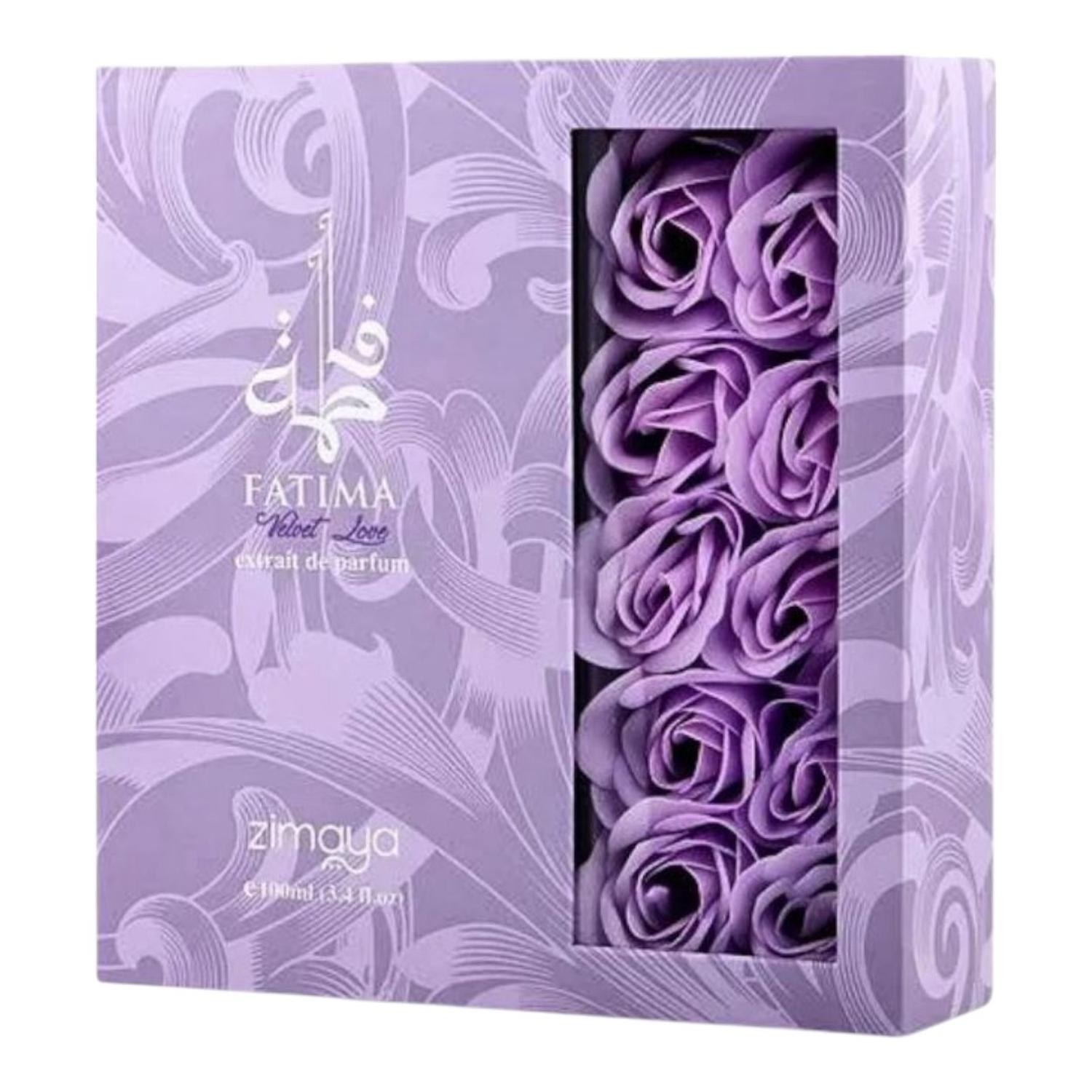 ZIMAYA FATIMA VELVET LOVE EDP 100 ML — imagen 2
