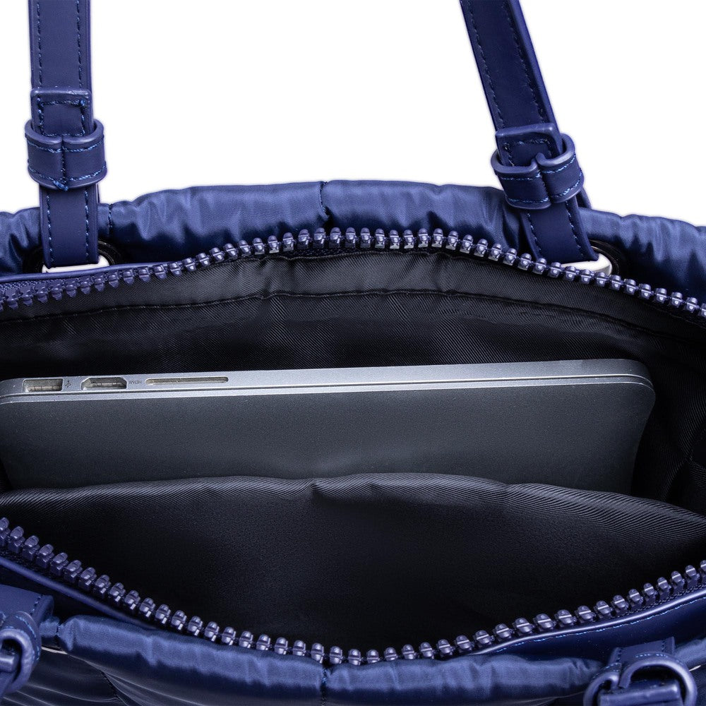 Bolsa CoolCapital Tote Bag Fuji: Laptop 14", Resistente y Ajustable, Azul — imagen 7