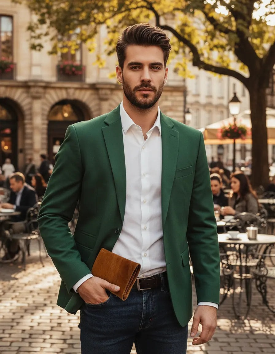 Cartera Triple De Caballero Piel Legitima 100% Fina — imagen 2