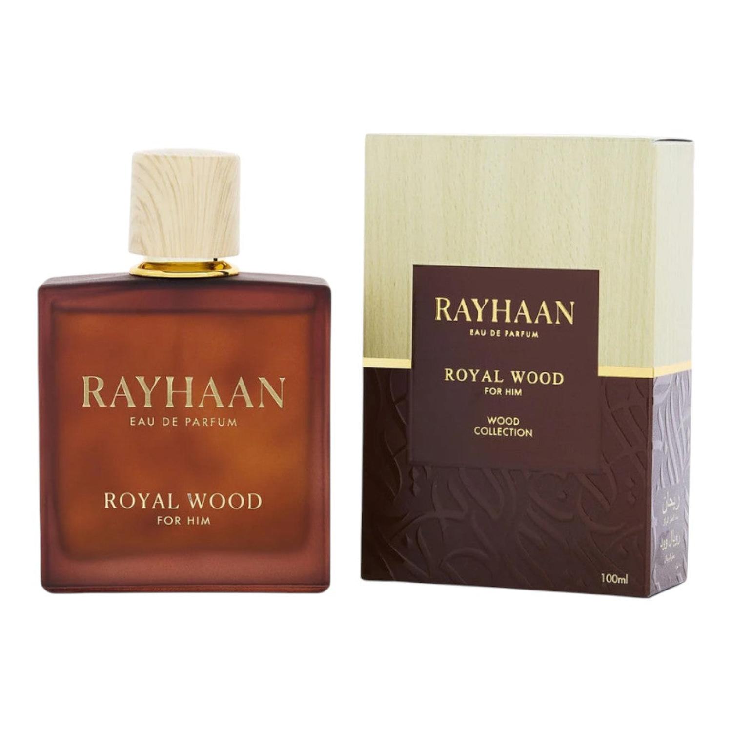 RAYHAAN ROYAL WOOD FOR HIM EDP 100 ML — imagen 3