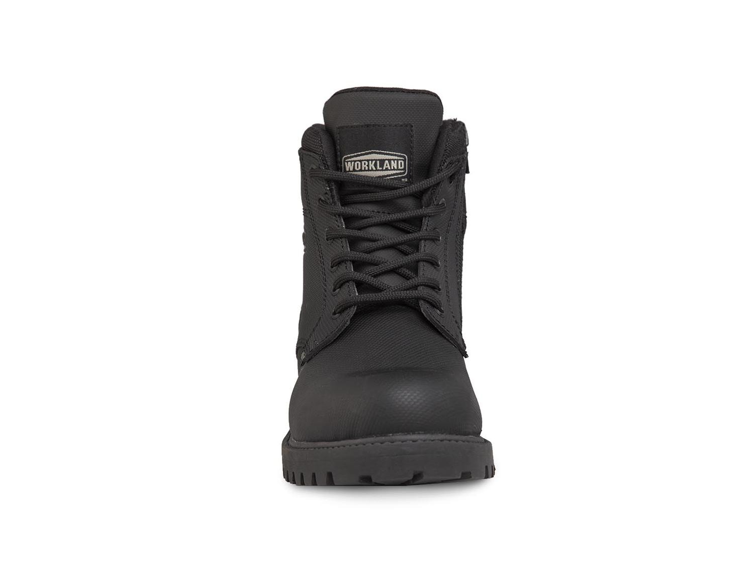 Botín casual Hombre Bota de piel Workland 77607 Negro — imagen 3
