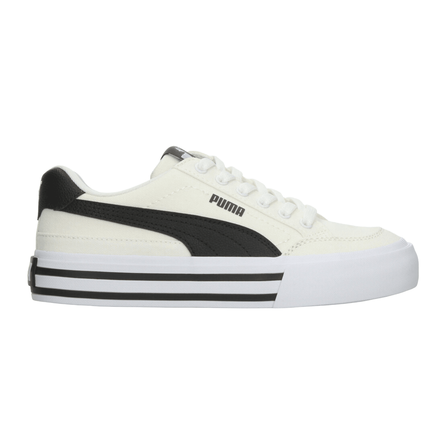 Tenis Puma Court Classic Dama Casual Off White Mujer — imagen 1