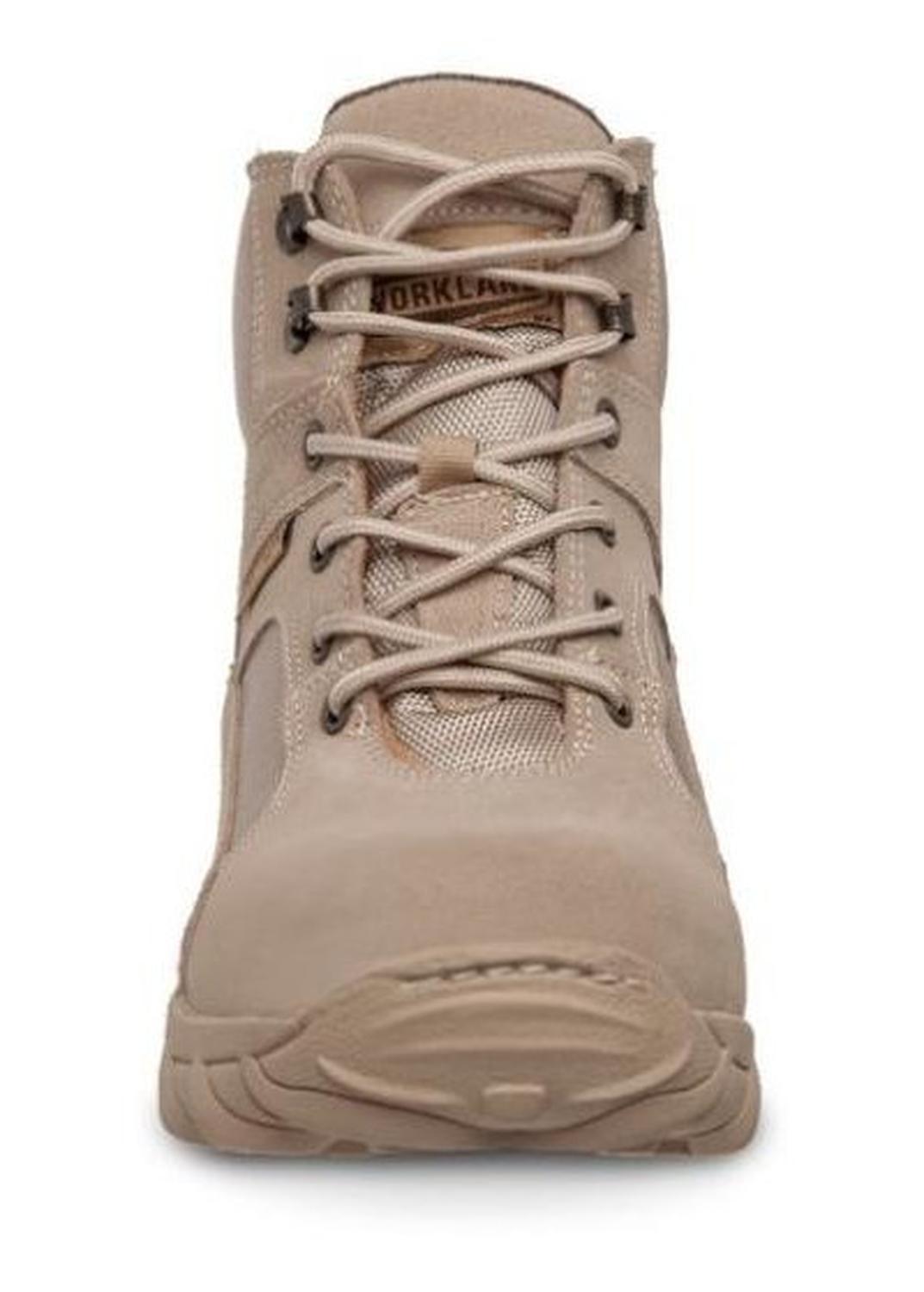 Bota Hombre Militar Corta Botín Táctica Workland 76223 Arena — imagen 3