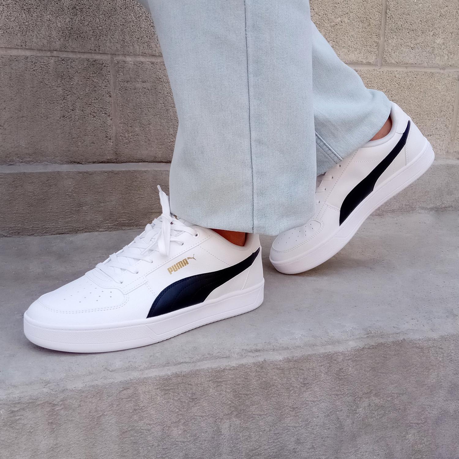 Tenis Puma Hombre Caven 2.0 Blanco Con Negro Caballero — imagen 3