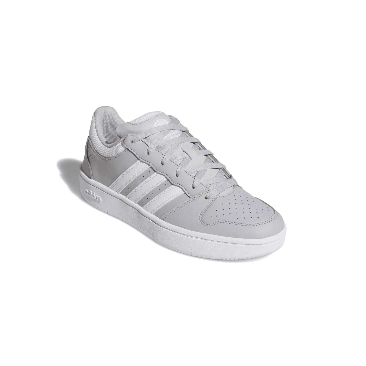 Tenis Adidas Hoops Classic Hombre Gris Casual Para Caballero — imagen 3
