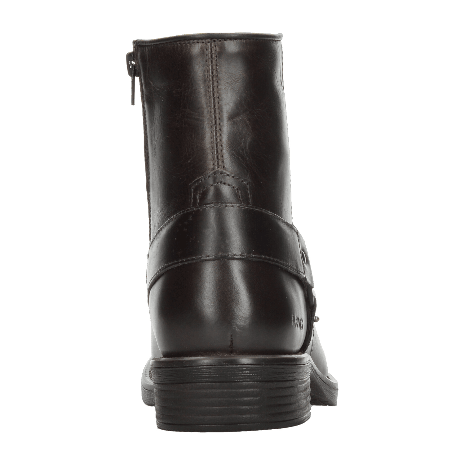 Bota Levis Hombre Casual Cierre Cómoda Negro Caballero — imagen 7