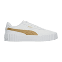 Tenis Puma Carina 3.0 Aqua Metallics Dama Casual Blanco Mujer