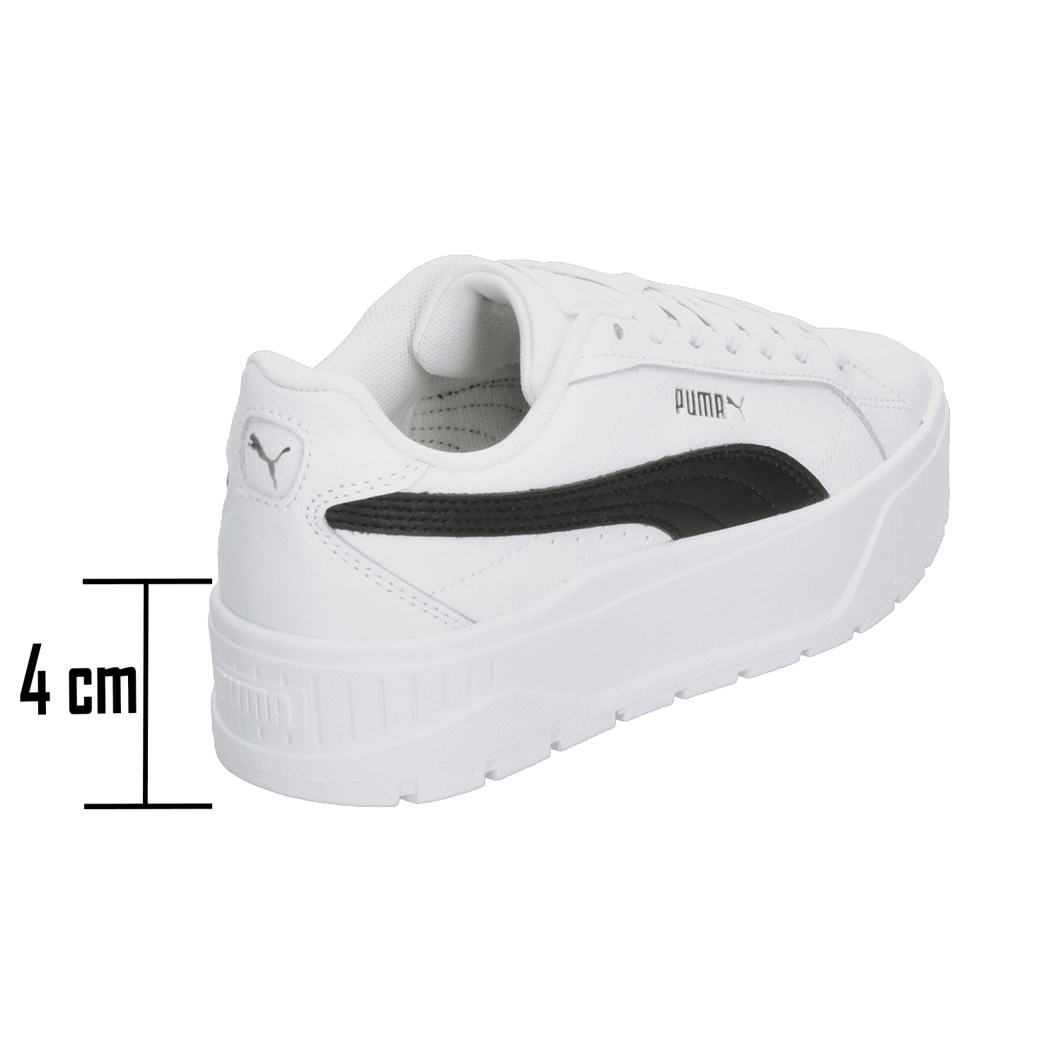 Tenis Dama Puma Karmen II Blanco Casual Mujer — imagen 4