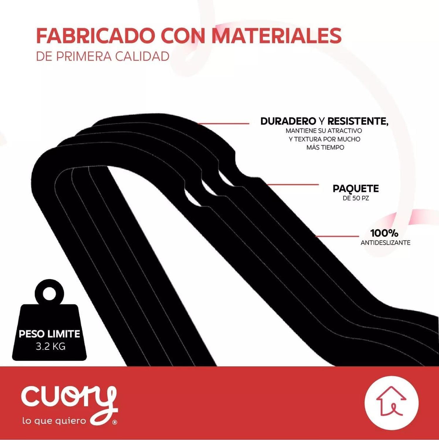 GANCHOS ADULTO CUOHGA3 CUORY 45CM LARGO 23CM ALTO CAJA 50PZ — imagen 3