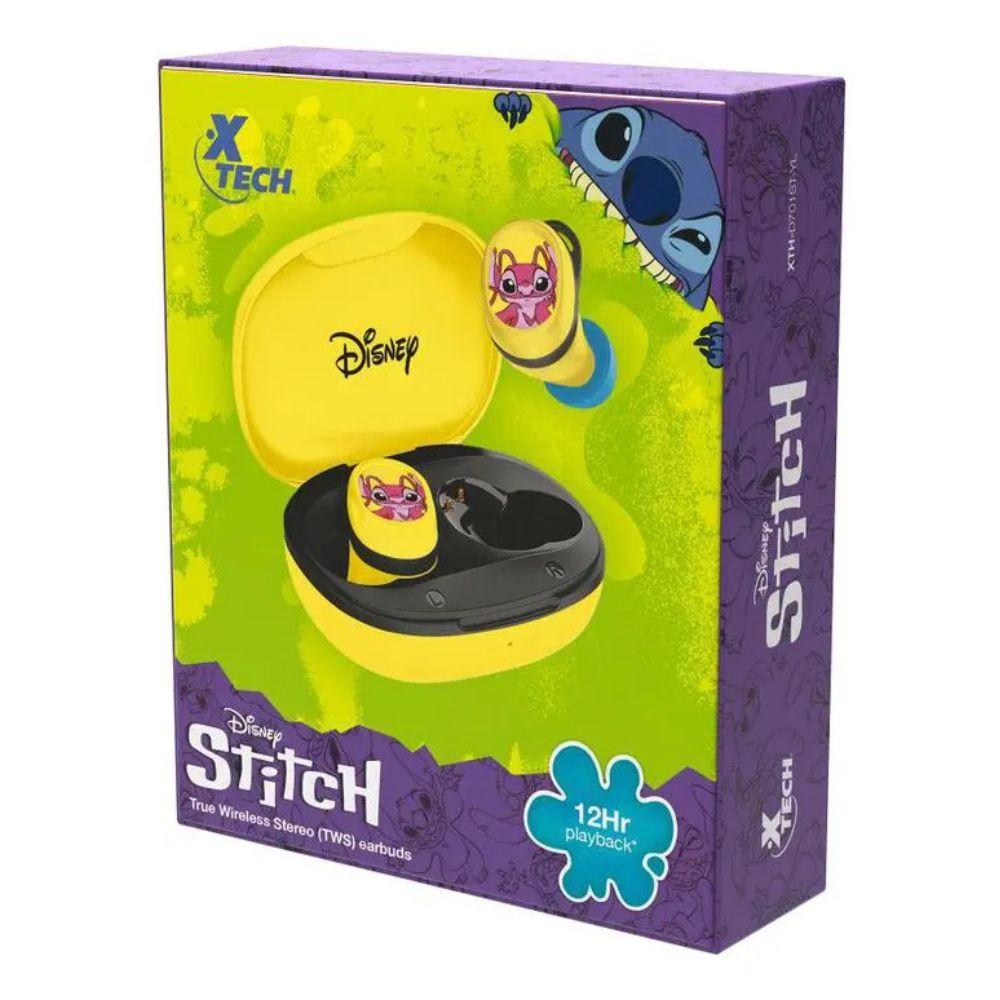 Audifonos Inalambricos XTech Disney - Edicion Stitch — imagen 5