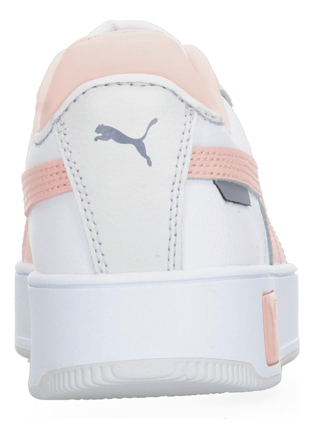 Tenis Puma Carina Street Blanco Con Plataforma Dama Mujer — imagen 9