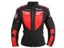 Chamarra moto mujer impermeable protecciones biker WKL 85 NR