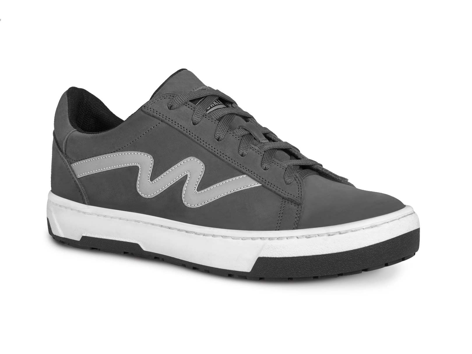 Tenis Bota Motociclista Hombre Moto Biker Wkl 80204 Gris — imagen 10