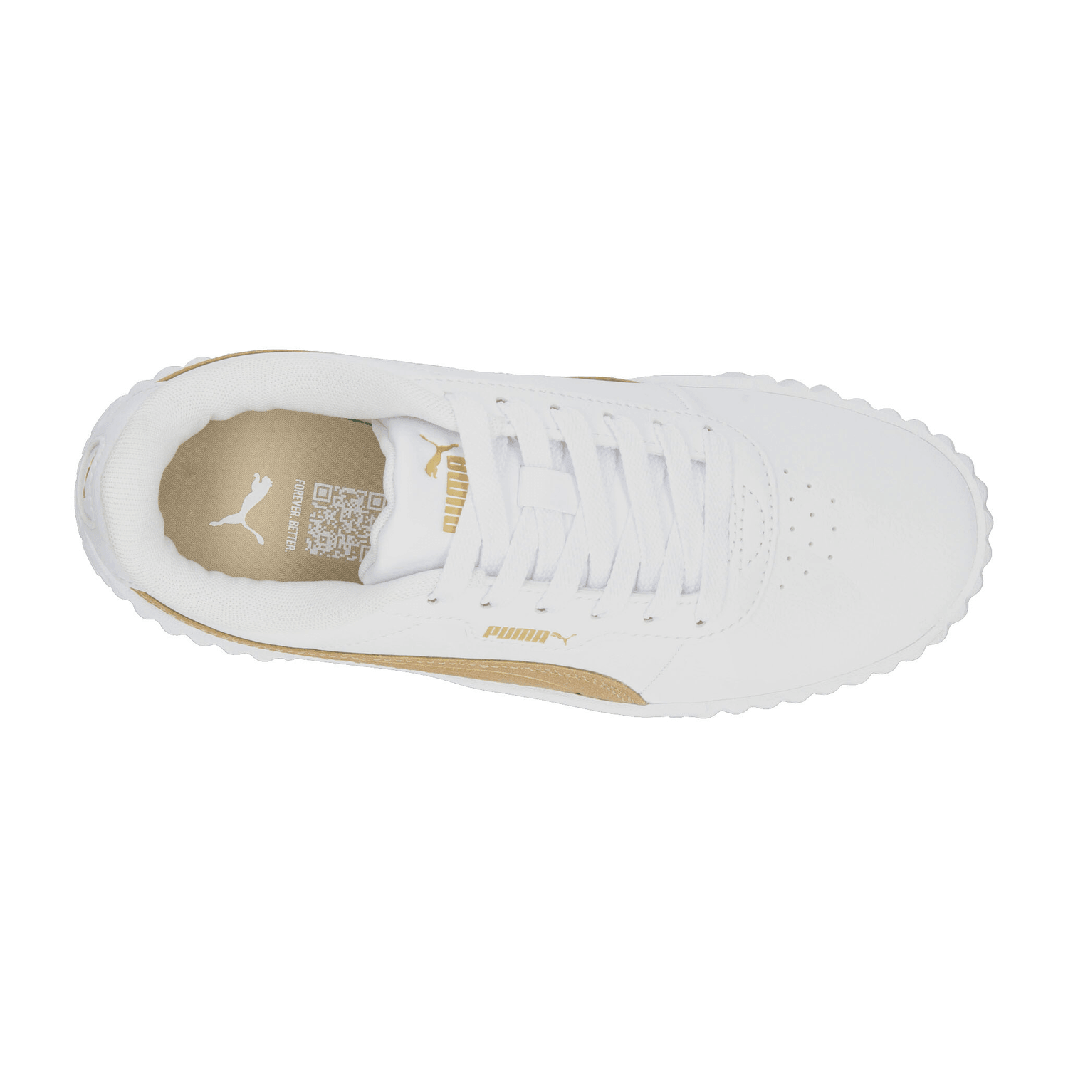Tenis Puma Carina 3.0 Aqua Metallics Dama Casual Blanco Mujer — imagen 8