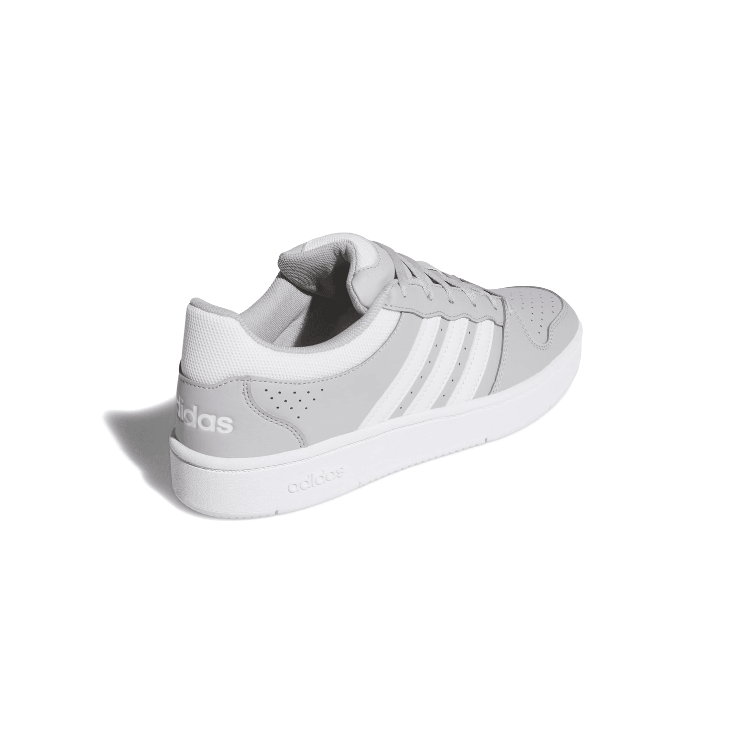 Tenis Adidas Hoops Classic Hombre Gris Casual Para Caballero — imagen 4