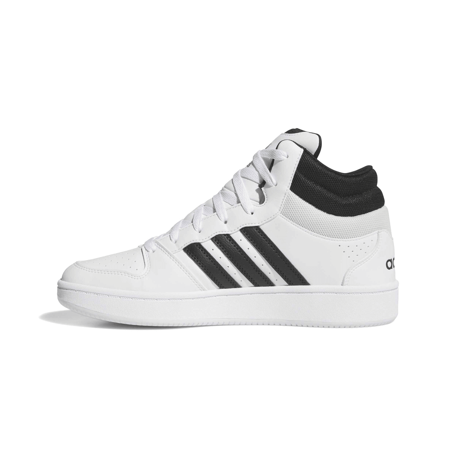 Tenis Adidas Hoops Mid Classic Hombre Blanco Casual Para Caballero — imagen 5
