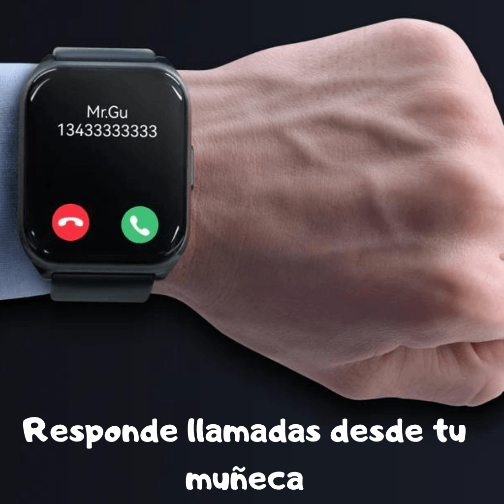 1HORA BOC062 Bocina Subwoofer y Smartwatch Filwans GTS Mini Azul — imagen 6
