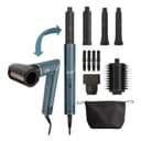 Multiestilizador Shark FlexStyle FrizzFighter 5 Funciones 11 Accesorios Teal