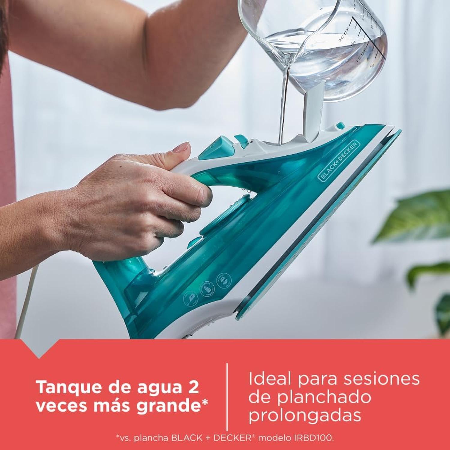 Plancha de Vapor Black+Decker IRBD352 1200 W Suela Cerámica — imagen 5