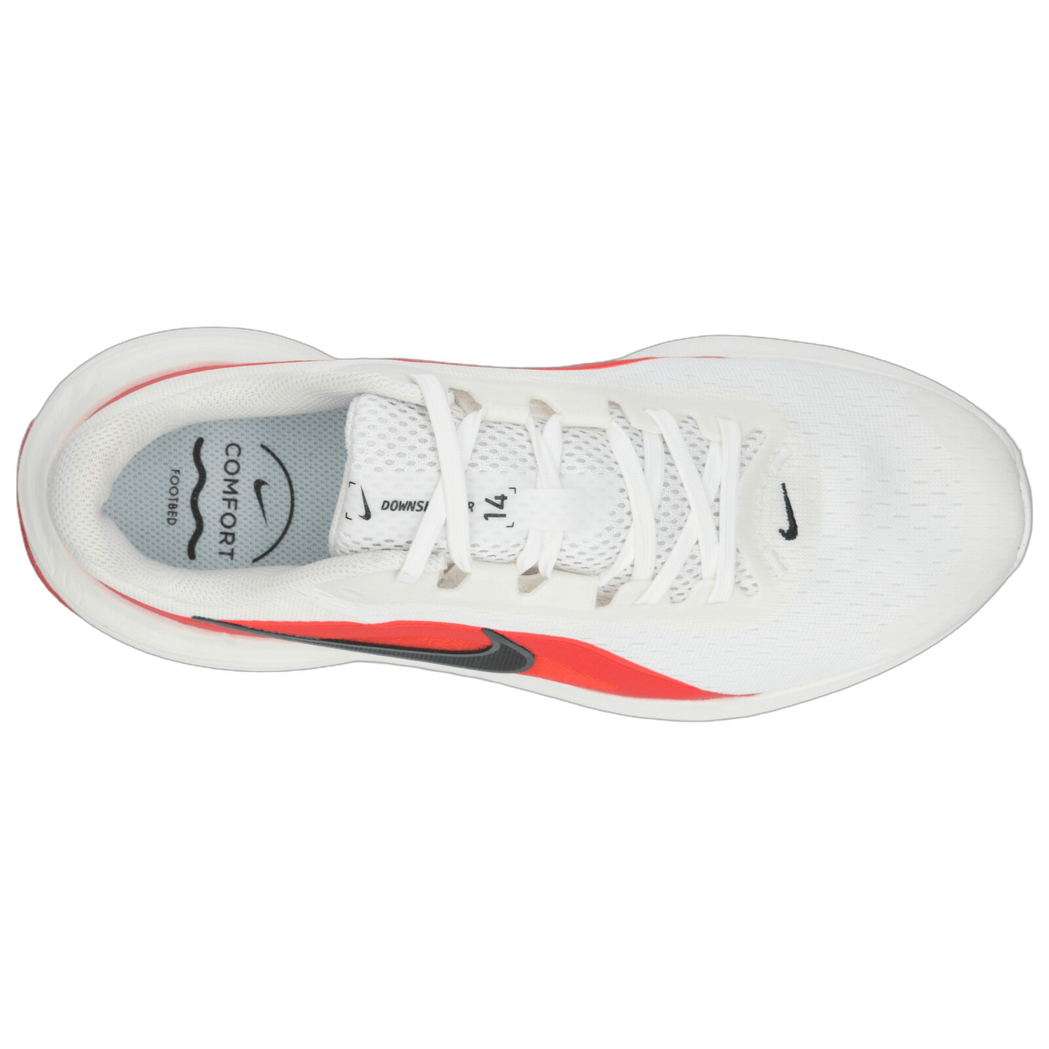 Tenis Nike Downshidter 14 Hombre Blanco Running Caballero — imagen 9