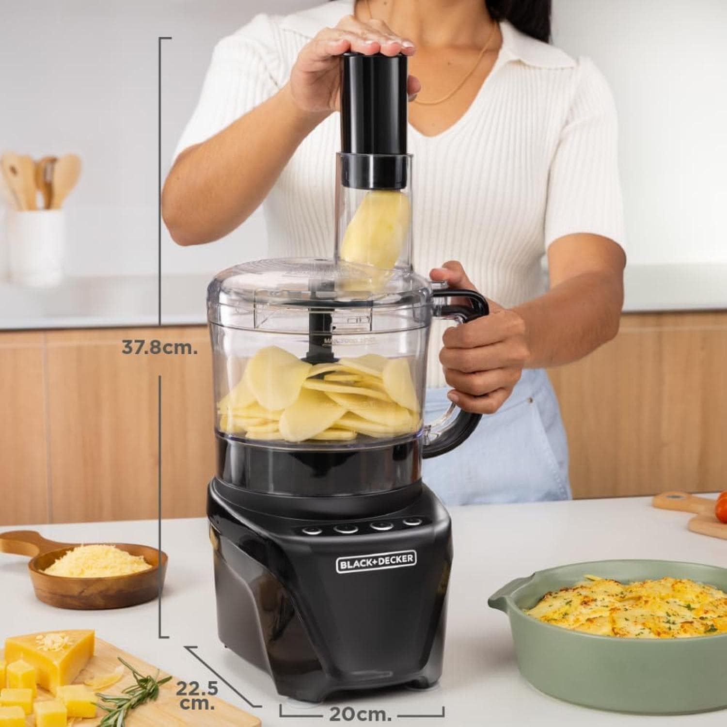 PROCESADOR ALIMENTOS BLACK+DECKER — imagen 3