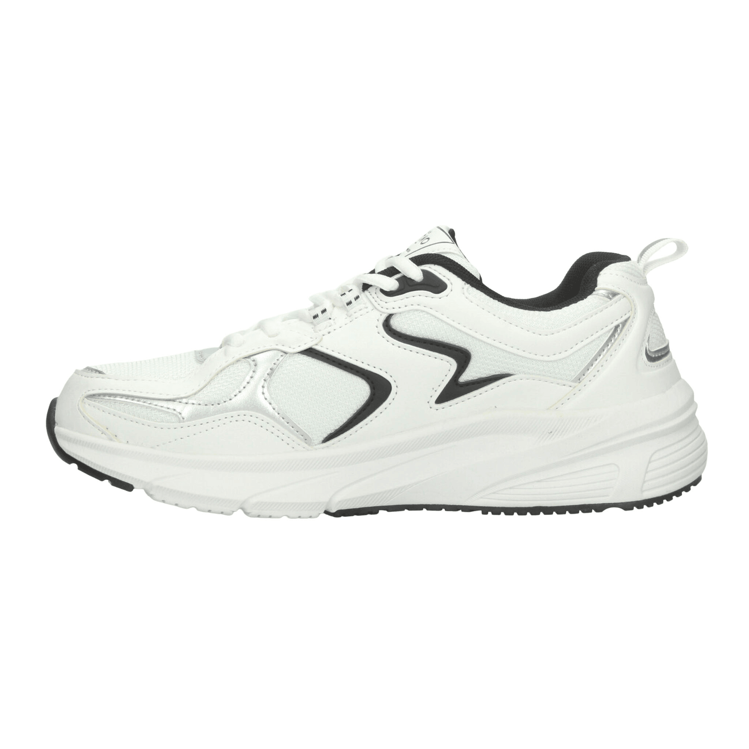 Tenis Ozono Hombre Casual Cintas Plataforma Blanco Caballero — imagen 5