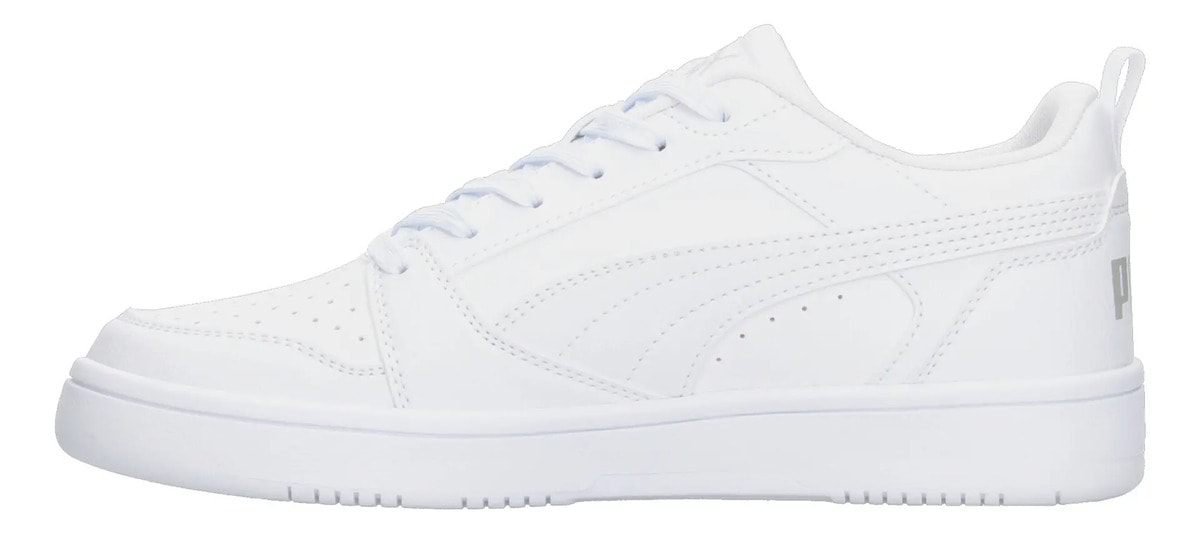 Tenis Puma Rebound V6 Low Hombre Casual Blanco Caballero — imagen 14