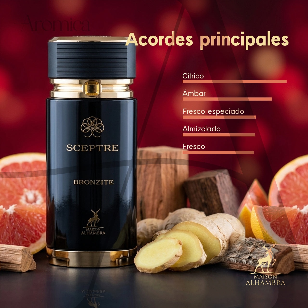 Perfume Árabe Sceptre Bronzite Eau de Parfum 100ml — imagen 4