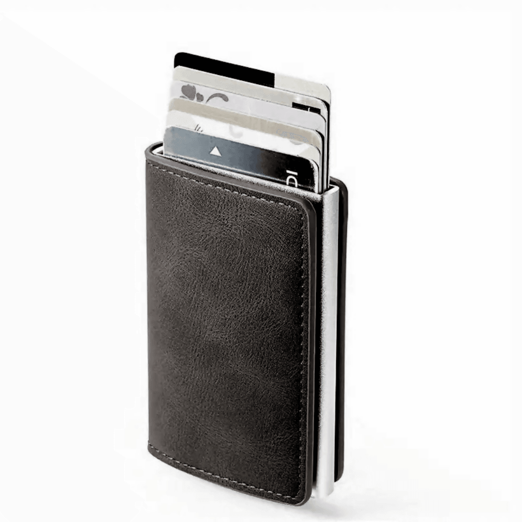 Cartera De Cuero De Pu Casual Con Estuche De Tarjetas — imagen 10