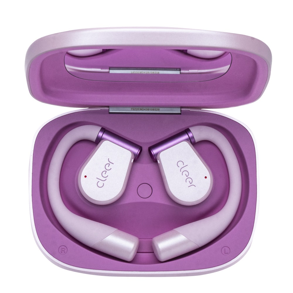 Audifonos Cleer ARC 3 Open-Ear: Sonido Hi-Res, Dolby Atmos, 50h Batería, IPX7 rosa — imagen 11