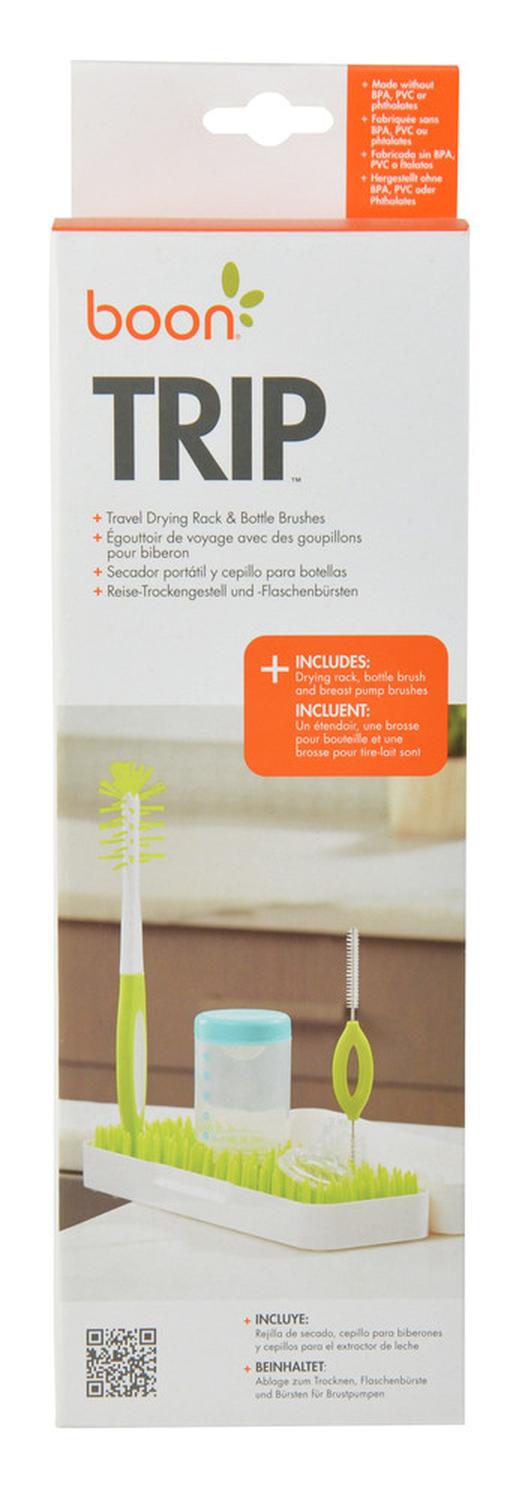 Escurridor Portatil Boon Color Verde — imagen 4